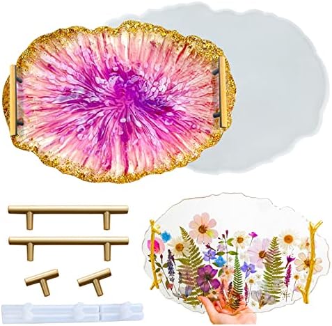 2 Stück Seifenschale Silikonform Gießform Epoxidharz Formen Oval