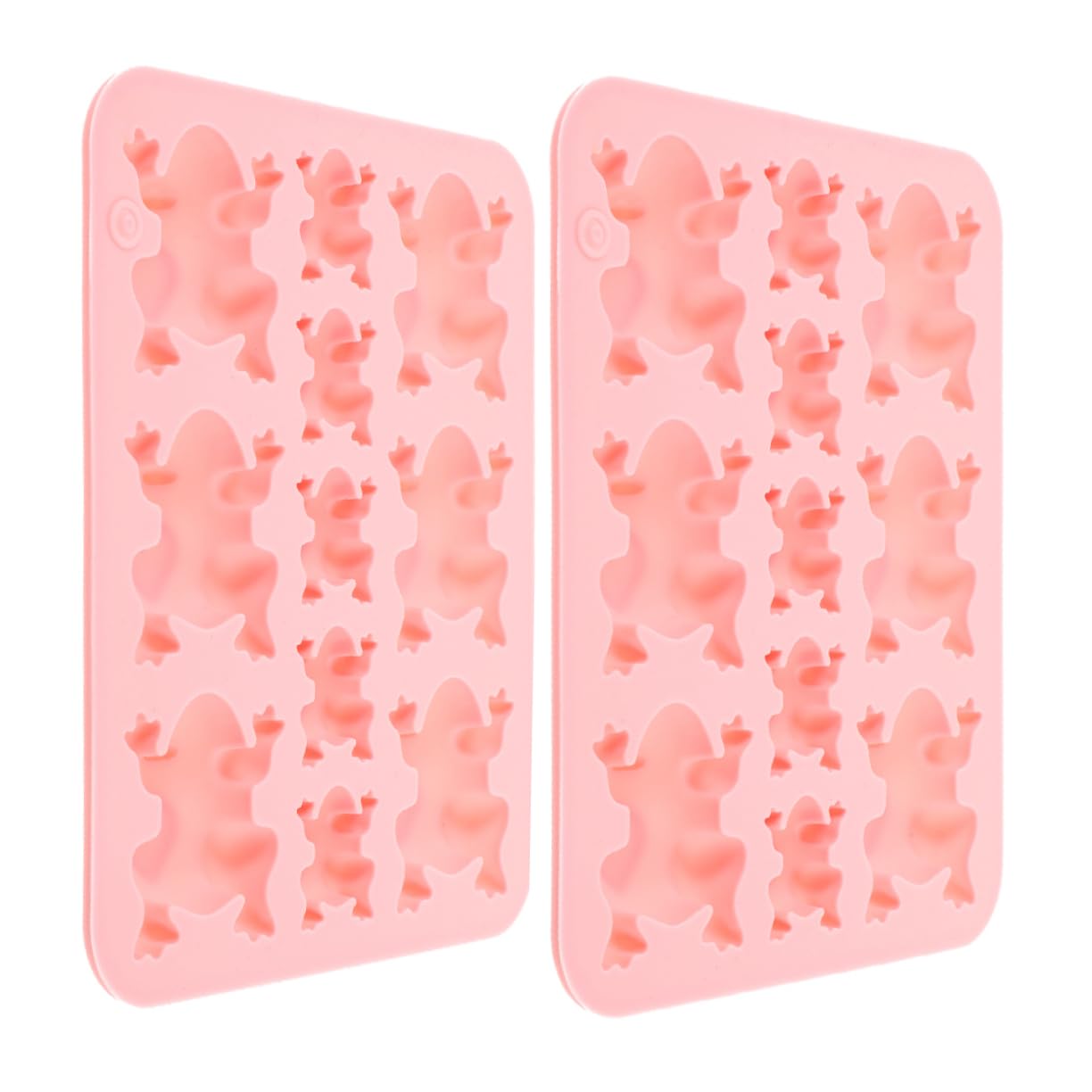 ARTIBETTER 4 Sätze Schokoladenformen Für Erwachsene Froschdekoration Schokoladenfrösche Geformt Kuchenform Schokoladenfroschformen Fondant Frosch Schimmel Mit Kieselgel Rosa 2 Stücke * 4