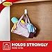 Command 10 lb XL Heavyweight Hook, 2 Wall Hooks and 6 Command Strips, Damage-Free Hanging with Adhesive, Heavy Duty Hanging Great for Organization and Storage