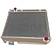 RadRace 4 Row Aluminum Radiator for 1963-1966 Chevy C10 C20 C30 K10 K20 Pickup Suburban Truck 61-66 Pontiac Catalina Bonneville Grand Prix Star Chief 63-66 GMC