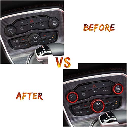 image for Voodonala Air Conditioner Switch CD Button Knob for Dodge Challenger 2