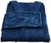 AmazonBasics - Manta polar con mangas y bolsillo para los pies, 170...