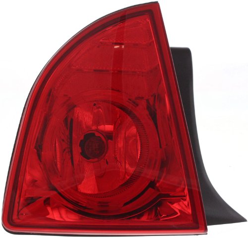 Garage-Pro Tail Lights Assembly for Chevrolet Malibu 2008-2012, Mounts on Body, Halogen with Bulb(s), Driver Side, Outer GM2800224