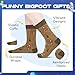Zmart Bigfoot Gifts for Men Women - Big Foot Socks, Sasquatch Gifts, Camping Socks