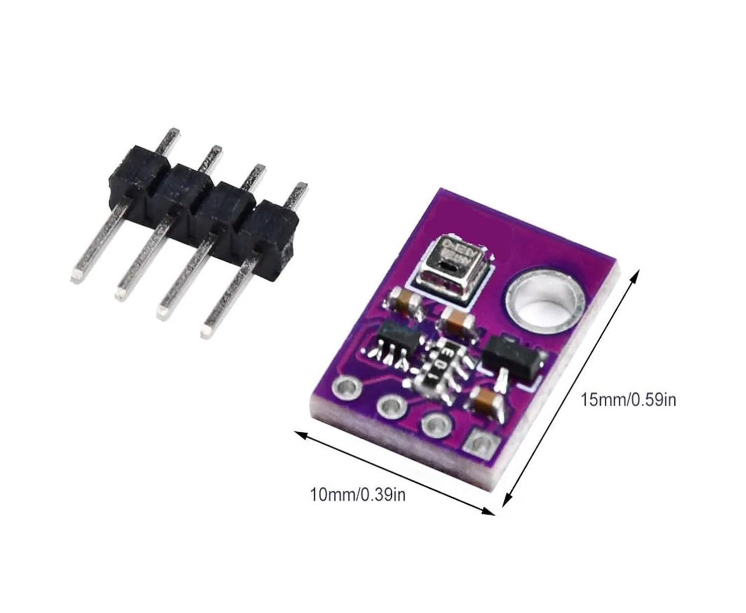 20 21 High Precision Digital Temperature Humidity Sensor I2C Interface Intelligent Measurement Sensor Detection Module(AHT21)