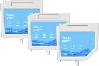 CaScam 3 Pieces Of Floor Cleaner.Liquid.Cleaning Solution.Vacuum Cleaner Spare Parts.300ML.Compatible For Dreame L10s Ultra S10 S10 Pro S10 Plus