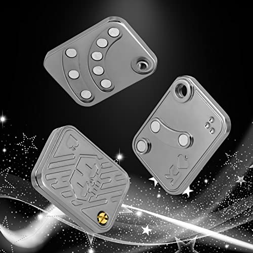 Xfsol Fidget Slider Metal Fidget Toys, Edc Metal Poker Fidget Slider For Adult Anxiety Stress Relief Desk Toys Slider Sensory Toy, Halloween For Boyfriend And Father #TOP2