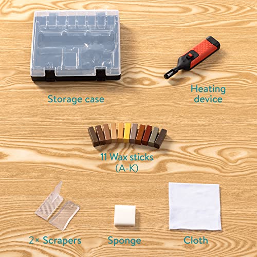 Navaris Kit Riparazione Parquet e Laminato - Set