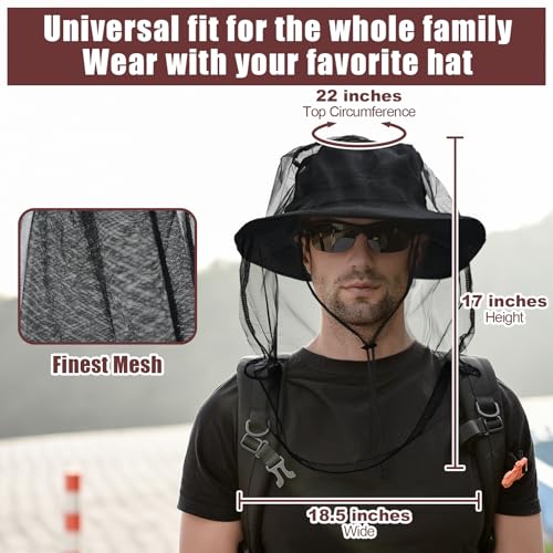 Image of Sun Hats for Men Women Boonie Hat UPF 50+ Bucket Hat Wide Brim UV Protection Fishing Hiking Safari Outdoor Hats