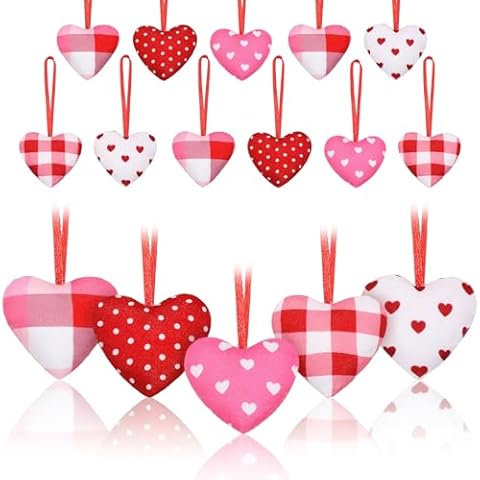Valentine's Day Heart Shaped Hanging Ornaments Cover
