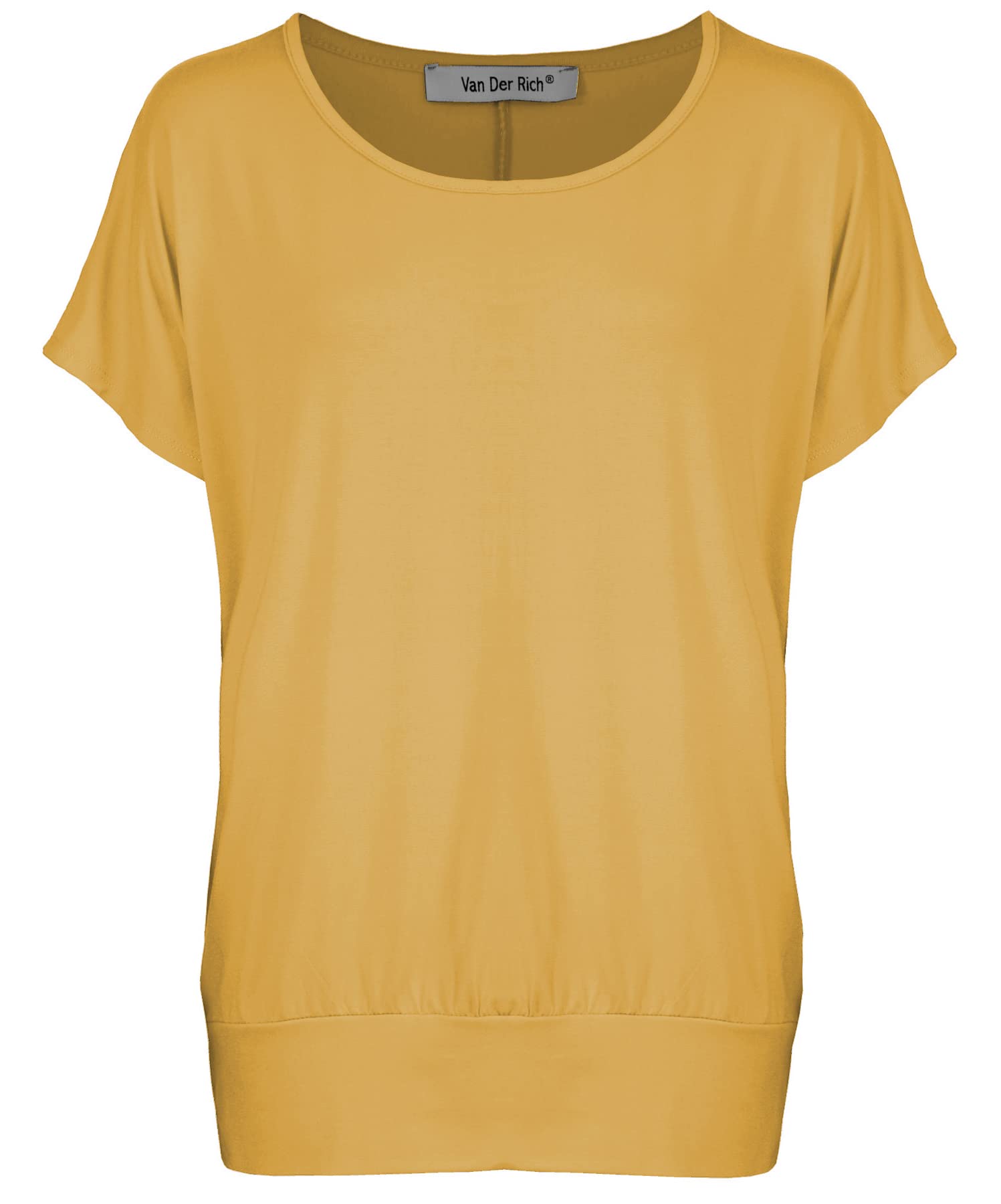 Van Der Rich ® - Tshirt Kurzam Rundhalsausschnitt Sommer- Damen