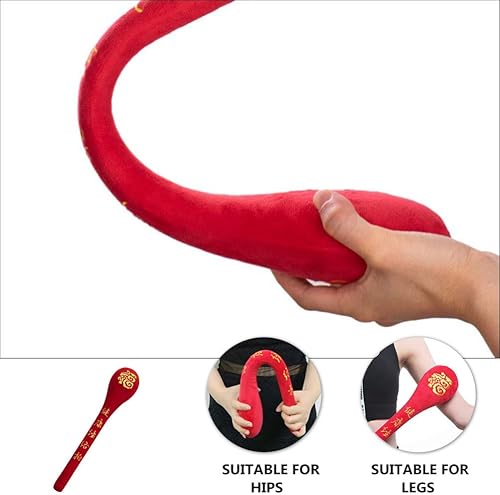 Miniatura 6 de Martillo de bola de masaje, martillo de masaje de mano, palillo de acupuntura, masajeador de palmadita, fatiga corporal, 1 paquete, 18.9 x 3.8 x 2.2