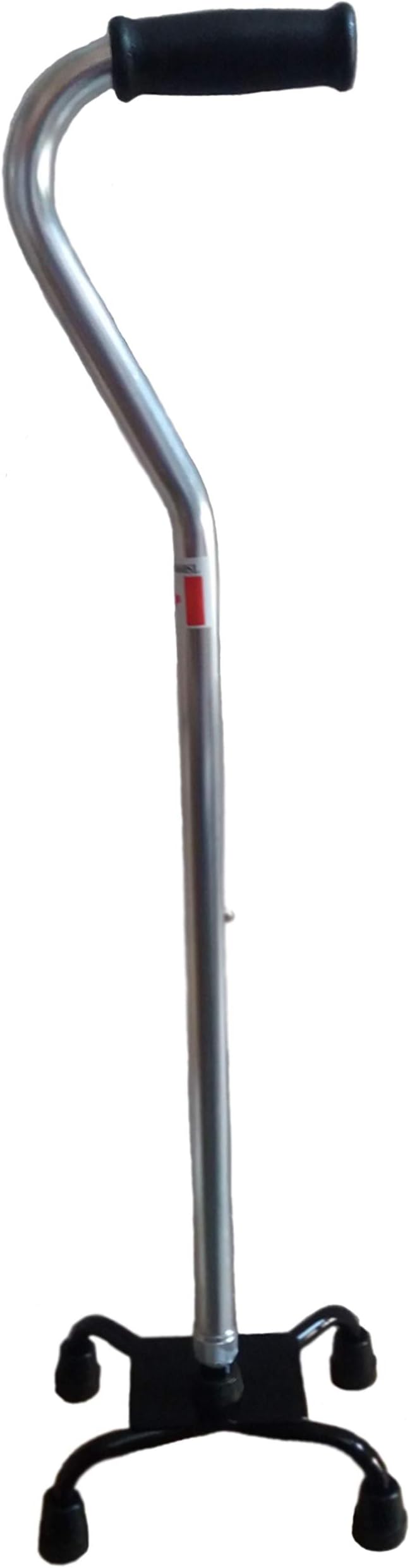 MEDIA6 Quad Cane Silver Color