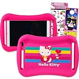 Hello Kitty Tablet Case for Kids - Bundle with Rubber Bumper Case for 7' Tablets Plus Stickers, More | Hello Kitty Accessories for Girls