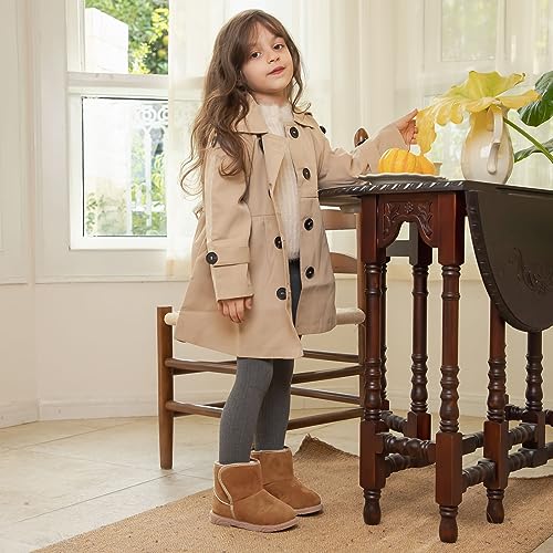 MK MATT KEELY Winter Boots for Toddler Boots for boys Soft Warm Fur Snow Boots For Girl Plush Black Snow Boots3