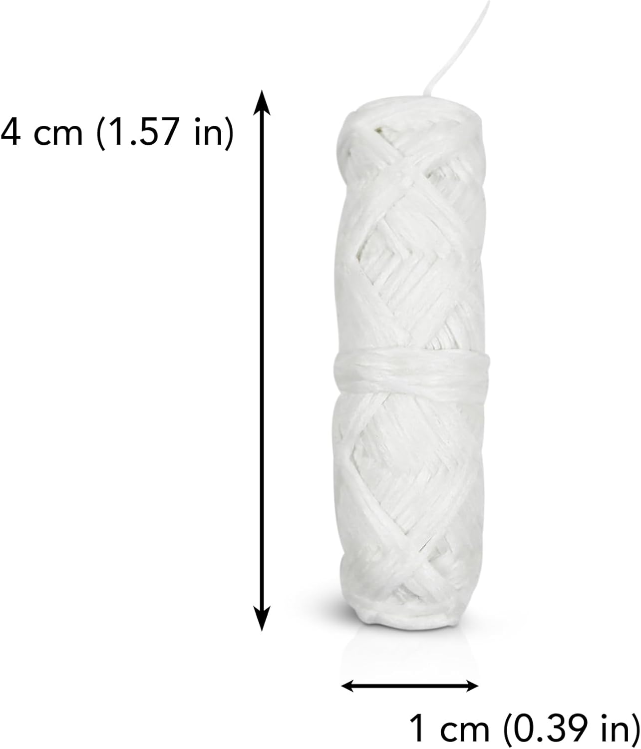 Bamboo White Dental Floss Refills (8 Spools), Eco-Friendly, Mint Bamboo Fiber, Vegan, Plastic-Free