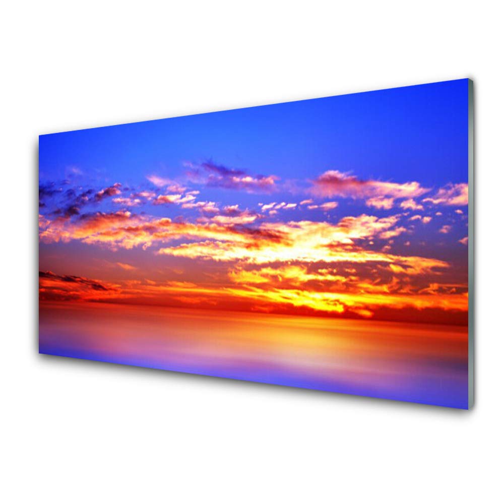 Tableau mural moderne ciel et mer Tulup pour créer un salon apaisant et design