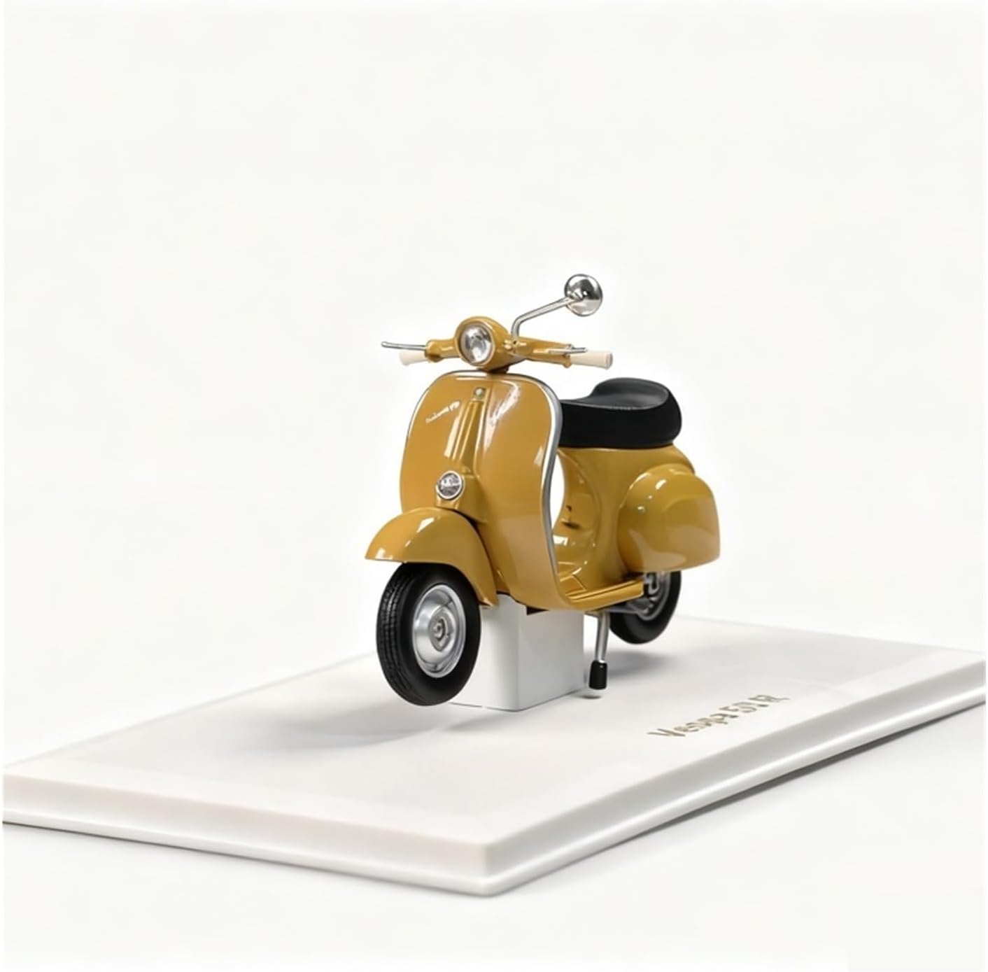 Simulation Motorcycle Toys 1:18 for Vespa 125 50R 50N Miniature Alloy Motorbike Model Car Adult Boys Souvenir Gift Toys Adult for Boys(Style-B)