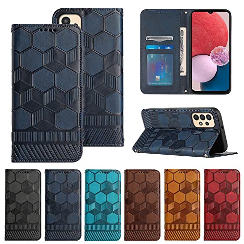 Coque Samsung A13 4G Football - Étui à rabat avec support et fermeture magnétique JZ Galaxy