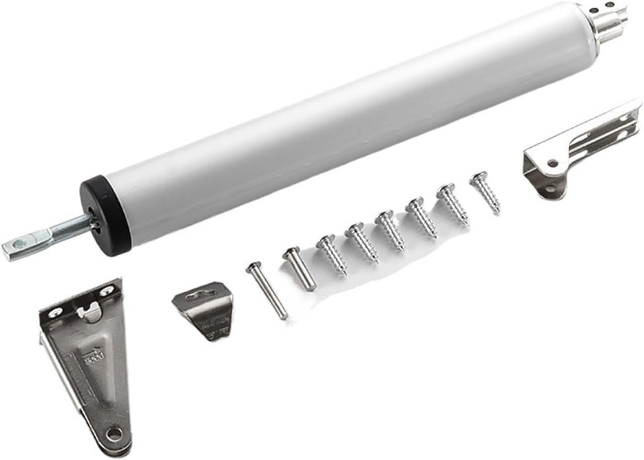 Silent Door Closer can Withstand 35 kg and can Close The Door Automatically at an Adjustable Speed(Matte Silver)