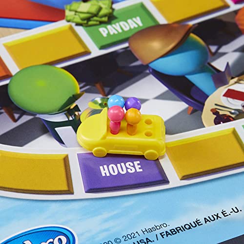 Hasbro Gaming The Game Of Life Game, Family Board Game For 2-4 Players, Indoor Game For Kids Ages 8 And Up, Pegs Come In 6 Colors #TOP6