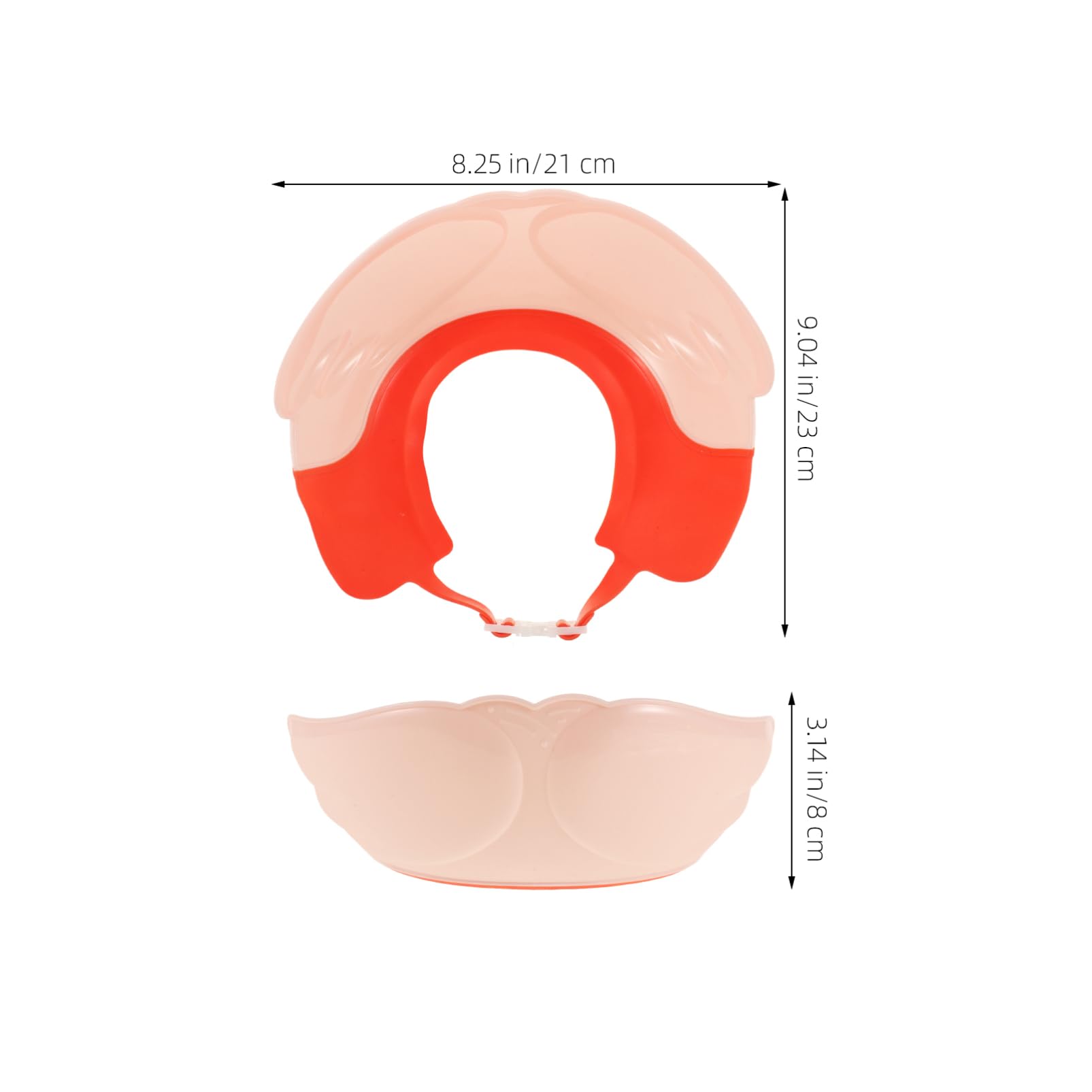 WOFASHPURET Kid's Hair Washing Hat Baby Shampoo Cap Waterproof Baby Shower Cap for Safe Bathing