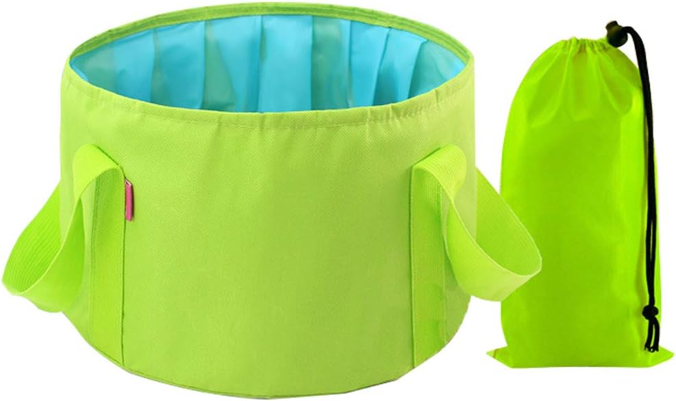 secchio pieghevole per la pesca