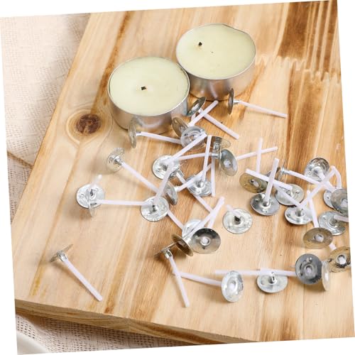 Mechas con base para velas Garneck 2.6 cm 500 pzas miniatura 2
