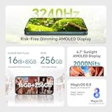 HONOR 200 Lite 5G (Starry Blue, 8GB + 256GB) | 108MP & 50MP Focus Portrait Camera | Flagship AMOLED Display | 3240Hz PWM Dimming | MagicOS 8.0 AI Powered | On-the-Go Charger - Image 3
