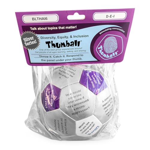 Image of Trainers Warehouse 6 inch Thumball Collection, 32 Prompts for Conversation, Team Building, Relationship and Training