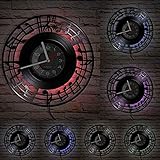 2.Este reloj de pared es la decoración perfecta para comedores, salones, habitaciones familiares, dormitorios, sala de estudio, baño, cocina, oficina o sala de conferencias.