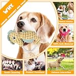 MRSOHRET 5 Pack Plush Dog Toys with Rope, Squeaky Dog Toys, Tug of War Dog Interactive Toy, Durable Dog Chew Toys for Large Dogs & Puppies - Image 5