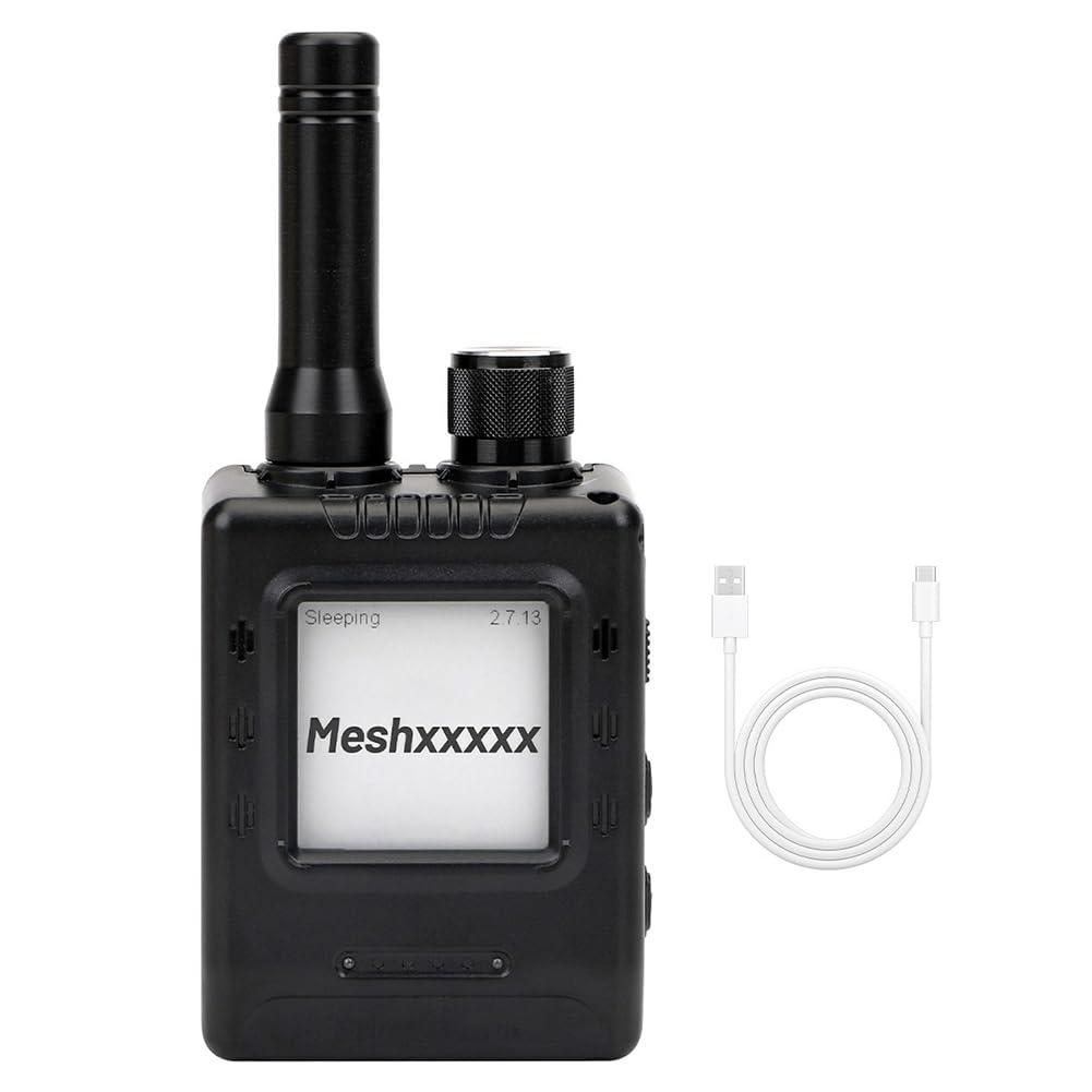 Transceptor de Señal Lora Meshtastic Think Node M5 - con Pantalla EPD de 1.54 Pulgadas y Función GPS Meshtastic 868MHZ.