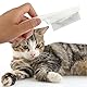 TIESOME Haustierhaarkamm Tränenfleckentfernung, 2 Pack Multifunktionskämme für Haustiere Grooming Kit 2 in 1 Hundekämme Edelstahlkamm Massagekamm Doppelseitiger Kamm(Weiß)