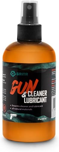 GRITR Limpiador CLP multiusos con aroma cítrico, lubricante y protector  Botella de spray todo en uno de aceite para pistola, lubricante y removedor