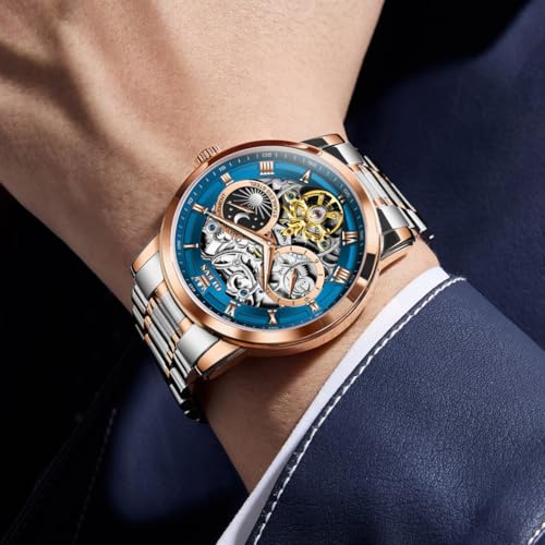 Image of OLEVS Couple Watch Valentines Couple Matching Watches His and Her Couple Set Wrist Watch Men and Women Lovers Wedding Romantic Gifts Set of 2