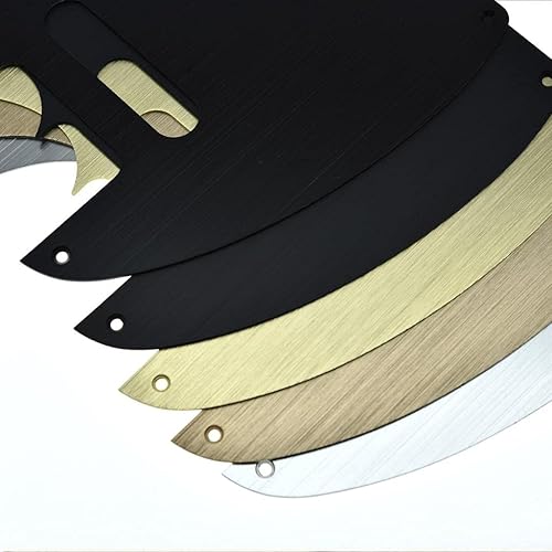 Miniatura 6 de KAISH Metal aluminio anodizado vintage 5 agujero Tele Golpeador TL Scratch placa se adapta a la defensa americanamexicana Telecaster oro
