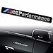JD PARTS LLC M Performance Car Logo Hood Decal Sticker Emblem for All BMW (Black)