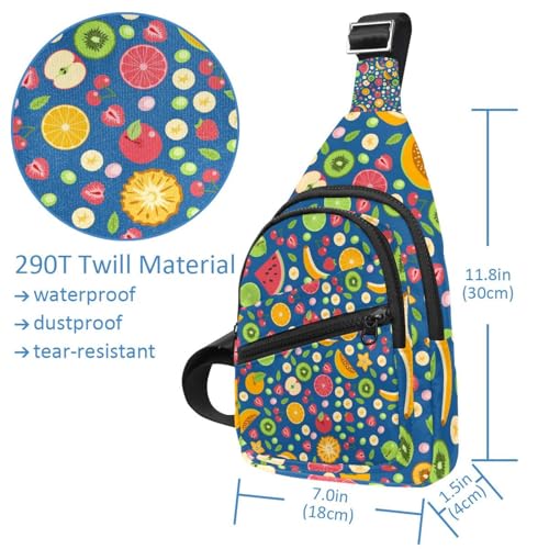 Mochila cruzada compacta de 30x18x4cm para llevar todo con total comodidad 5