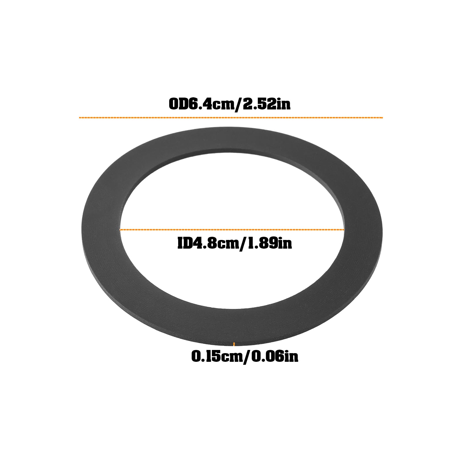 LT Easiyl 2pcs DAC-308 Piston Ring Compatible with Craftsman Air Compressor CAC-248-2 KK-4835 KK-5081 A02743 - Image 4