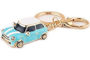 Cute Mini Cooper Key Chain