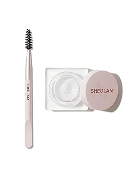 SHEGLAM Set Me Up Brow Hold Eyebrow Gel Long Lasting Waterproof Smudge Proof Shaping Eye Brow Wax - Crystal Clear