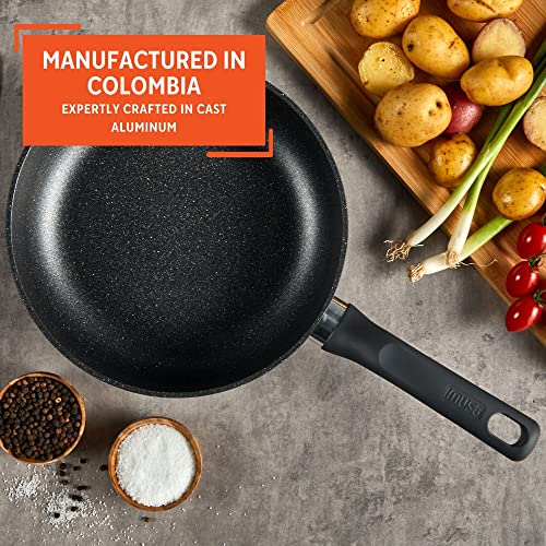 Imusa 8" Made In Colombia Cast Aluminum Nonstick Gusto Line Fry Pan With Handle #TOP7