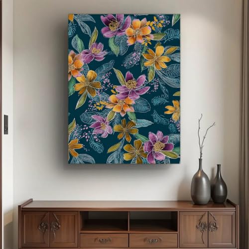 Lienzos decorativos sin marco abstractos cuadros modernos salon comedor de alta definicion 5