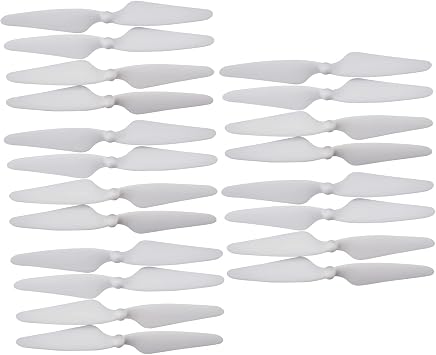sea jump 20PCS Propeller for Hubsan H501S H501C MJX Bugs 3 PRO B3 PRO HS700 HS700D Brushless Four-axis Aircraft Blade Spare Parts Drone Propeller White