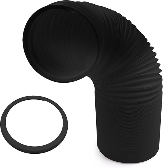Portable Air Conditioner Hose with Ring, Universal Portable AC Exhaust