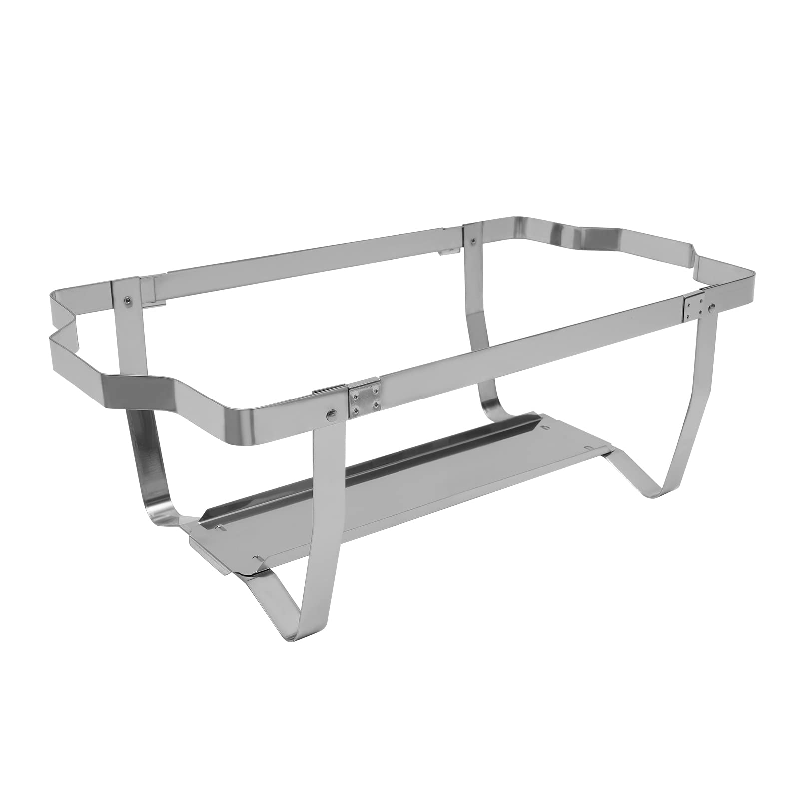 Chafing Dish, set professionale in acciaio inox, contenitore di calore, contenitori per chafing dishes, set di contenitori caldi per catering, buffet e feste (griglia singola per chafing dish)