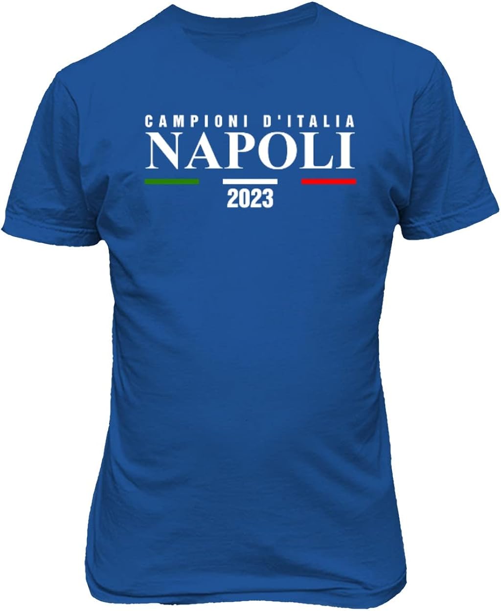Campioni De Italia Soccer Champions Napoli Fans Unisex T-Shirt : Sports & Outdoors