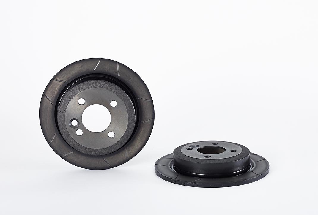 Brembo Max 08.9163.75 - Disco Freno Baffato (Set di 2) - Posteriore