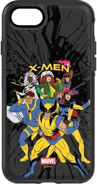 Skinit Decal Phone Skin Compatible with OtterBox Symmetry iPhone 7 - Officially Licensed Marvel X-Men Group Design